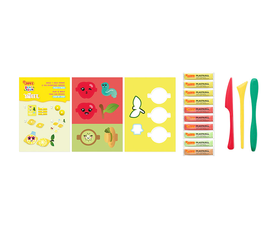 JOVI Play&Fun Mini set s prirodnim plastelinom