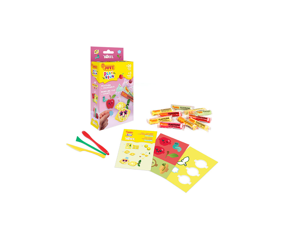 JOVI Play&Fun Mini set s prirodnim plastelinom