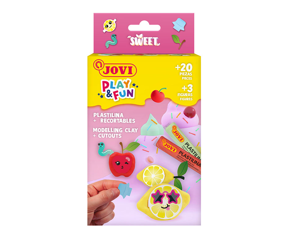 JOVI Play&Fun Mini set s prirodnim plastelinom