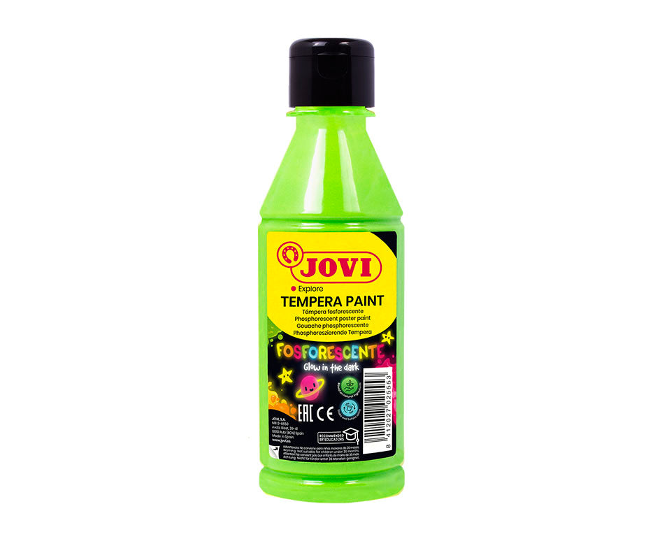 JOVI Premium neonska tempera boja 250 ml – zelena