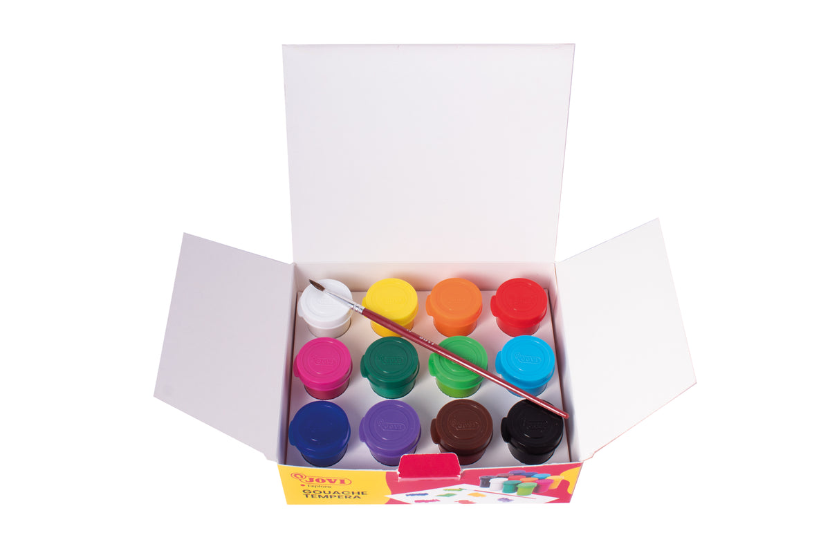 JOVI Premium tempere 12 x 15 ml s kistom
