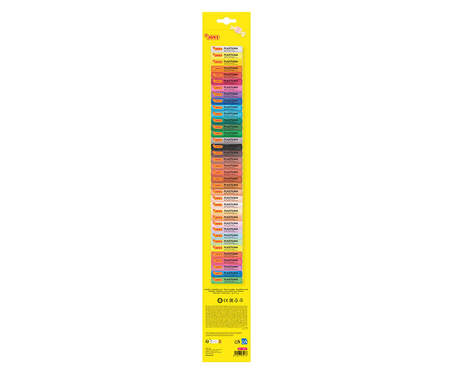 JOVI prirodni plastelin 37 x 15 g valjčići
