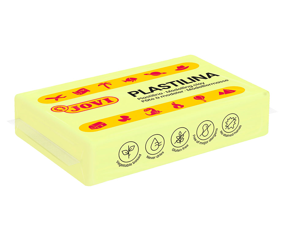 JOVI prirodni plastelin koji svijetli u mraku 18 x 50 g