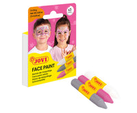 JOVI set boja za lice u stiku 3 x 5,6 g - roza, srebrna i bijela