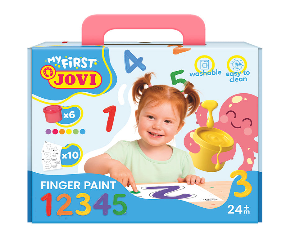 Jovi set boja za prste My First prvi brojevi – 11 kom