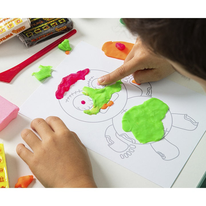 JOVI set Crazy Monsters - slikanje plastelinom — slika 2