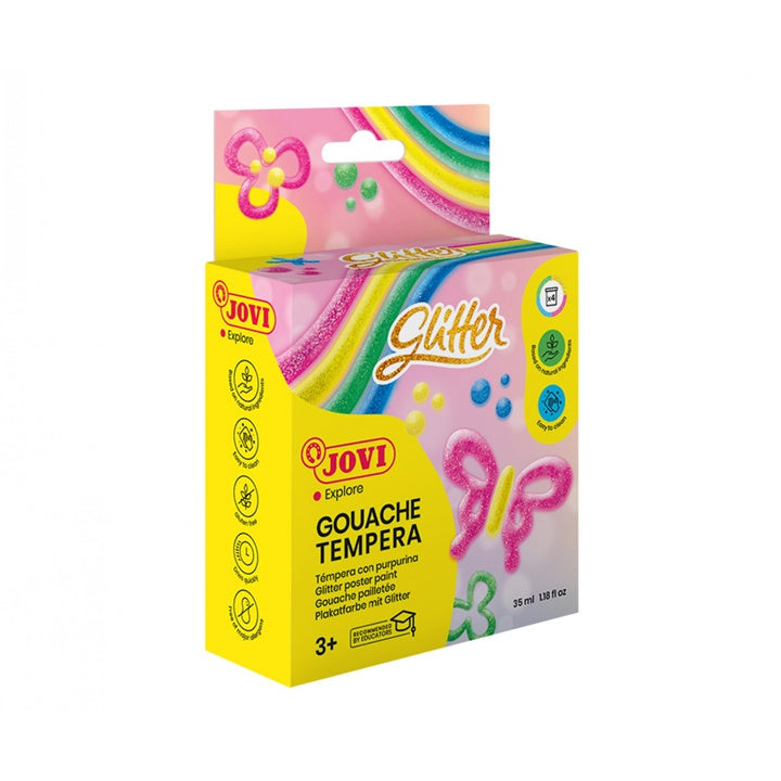 JOVI svjetlucave tempera boje 4x35 ml — slika 1