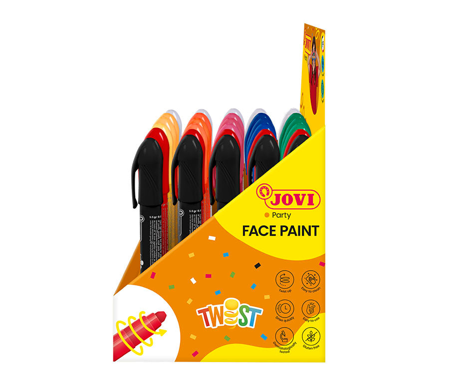 JOVI Twist set boja za lice u stiku display 30 kom