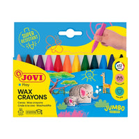 JOVICOLOR Triwax trokutaste voštane olovke 12kom/ 82mm promjer 11mm