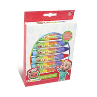 Set od 8 Cocomelon jumbo pastela za crtanje i bojenje, idealne za male dječije ruke.