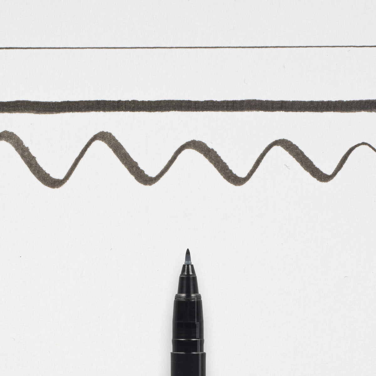 Kaligrafické pero SAKURA Pigma Brushpen Fine črno