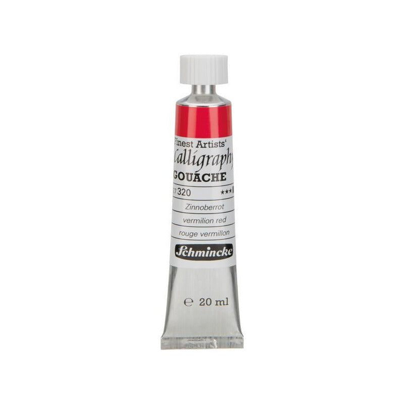 Kaligrafski gvaš Schmincke Calligraphy Gouache 20 ml – 320 Vermilion crvena