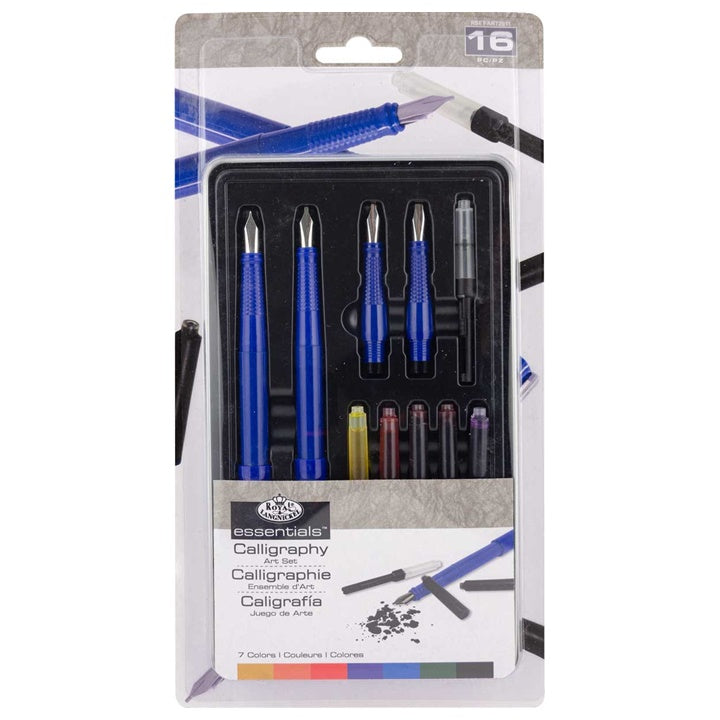 Royal & Langnickel kaligrafski set od 16 dijelova u elegantnom pakovanju