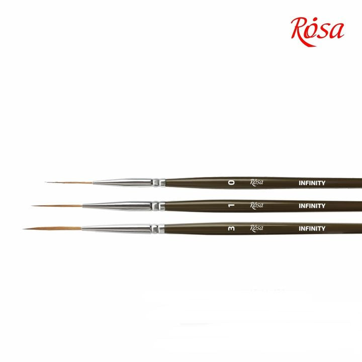 ROSA INFINITY 128 liner kist od kuninog krzna za precizno iscrtavanje detalja
