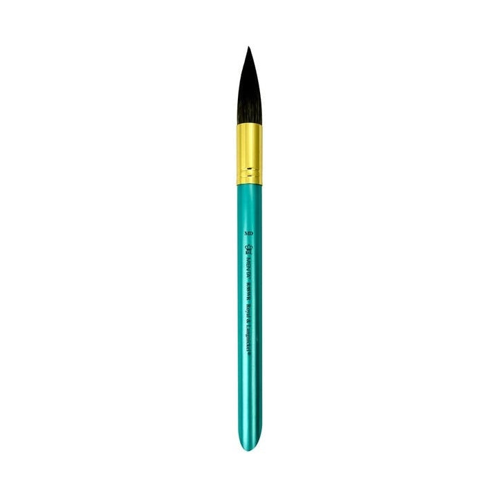 Kist Round Wash Menta Series 88, ergonomska drška i metalni držač dlačica