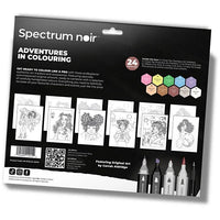 Komplet za ilustraciju ADVENTURES IN COLOURING — slika 2