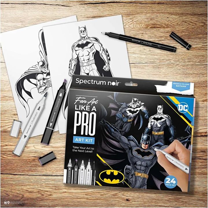 Komplet za ilustraciju BATMAN — slika 4