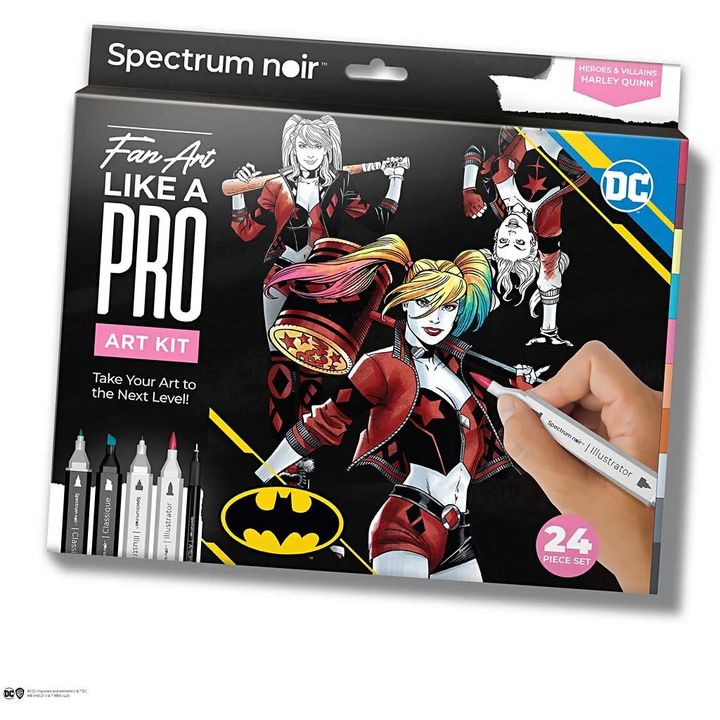 Komplet za ilustraciju HARLEY QUINN — slika 1