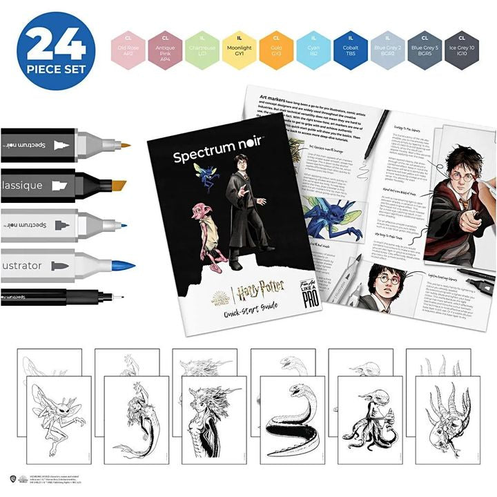 Komplet za ilustraciju HARRY POTTER: MAGICAL CREATURES — slika 2