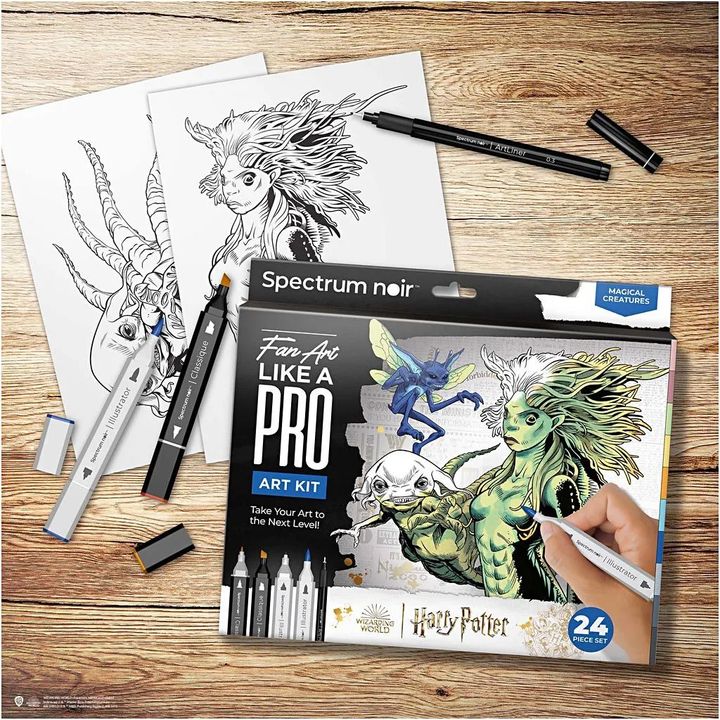 Komplet za ilustraciju HARRY POTTER: MAGICAL CREATURES — slika 4