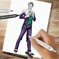 Komplet za ilustraciju HEROES AND VILLAINS : THE JOKER — slika 3