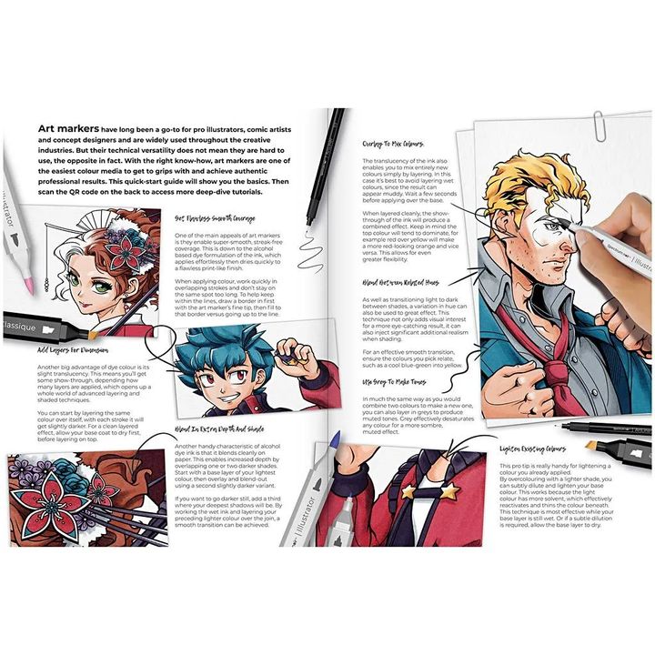 Komplet za ilustraciju MANGA A COMIC HEROES — slika 3