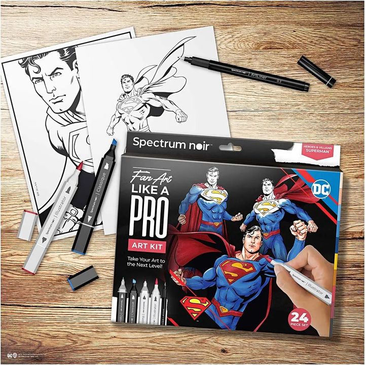 Komplet za ilustraciju SUPERMAN — slika 4