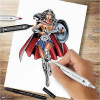 Komplet za ilustraciju WONDER WOMAN — slika 3