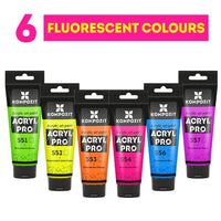 Fluorescentna akrilna boja ACRYL PRO ART Kompozit 75 ml