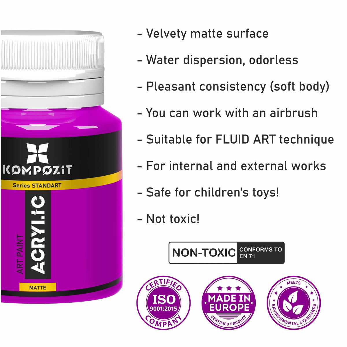 Akrilna boja Kompozit STANDART 20 ml