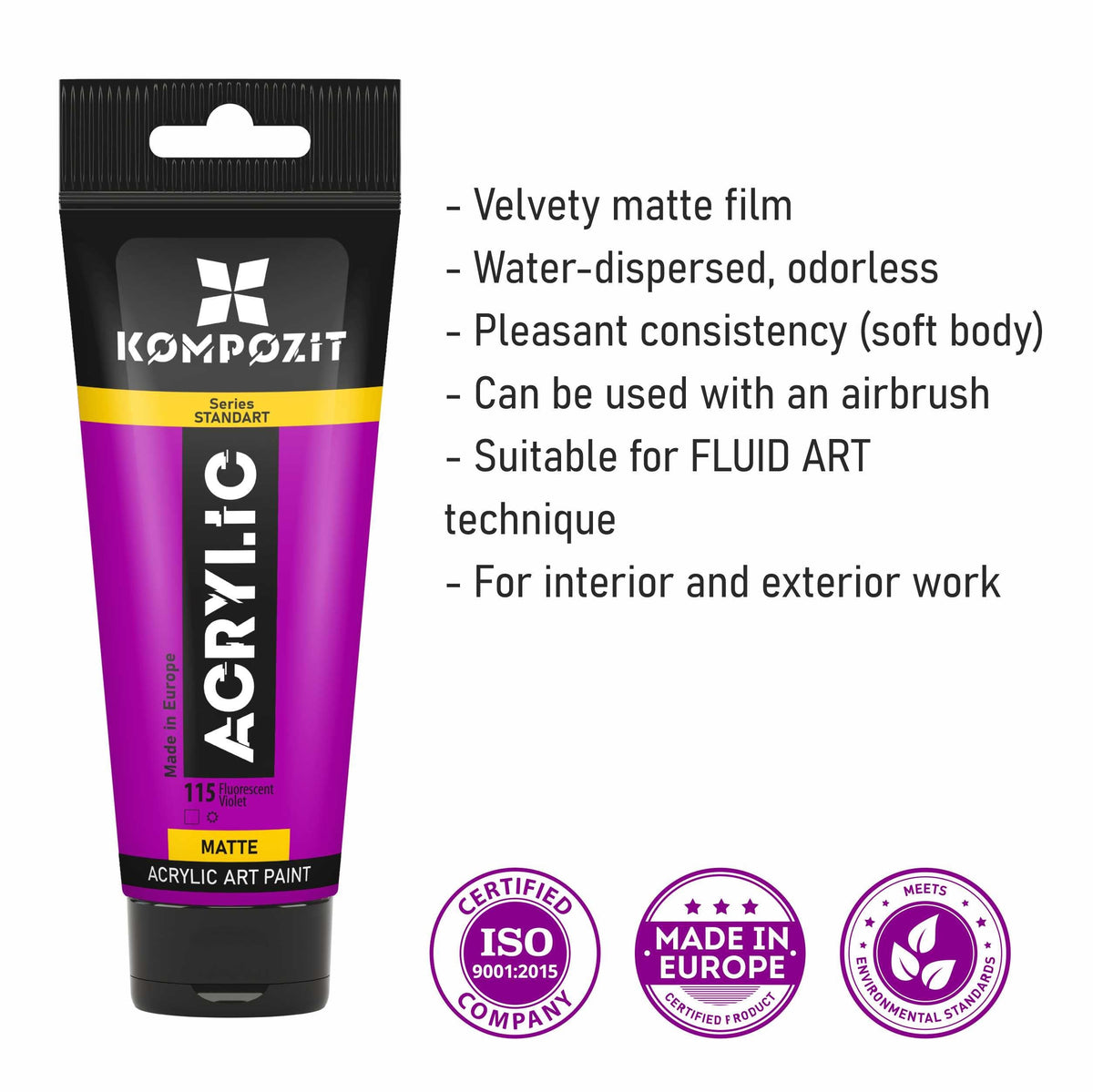 Akrilna boja STANDART Kompozit 75 ml