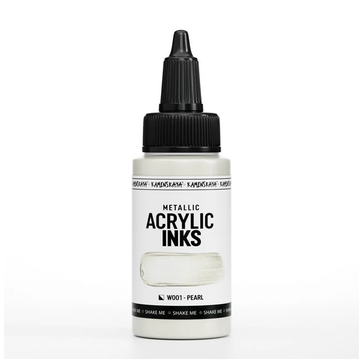 Koncentrovani akrilni tuš, metalik - 30 ml | različite nijanse - W001 Biserna