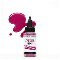 Bočica akrilnog mastila od 30 ml, intenzivna magenta nijansa.