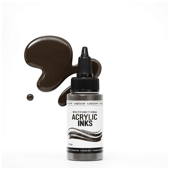 Koncentrovano akrilno mastilo od 30 ml, vatreno crvena boja.