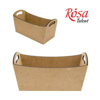 ROSA TALENT korpa od MDF materijala dimenzija 35x15x18 cm za odlaganje slikarskog i kreativnog pribora.