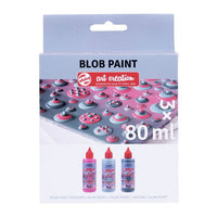 Kreativni set Art Creation Blob Paint pink 3 x 80 ml — slika 1