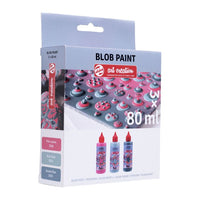 Kreativni set Art Creation Blob Paint pink 3 x 80 ml — slika 2