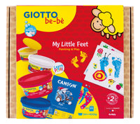 Kreativni set GIOTTO be-bè My Little Feet za otiske ruku i nogu – 5 kom