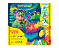 Kreativni set za modeliranje Jovi Tech Crazy Cars Čudovišta - 14 kom