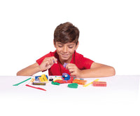 Kreativni set za modeliranje JOVI Tech Crazy Cars Trke 14 kom