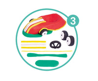 Kreativni set za modeliranje JOVI Tech Crazy Cars Trke 14 kom