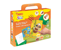 Kreativni set za slikanje pijeskom JOVI Play&Fun Životinje – 12 dijelova