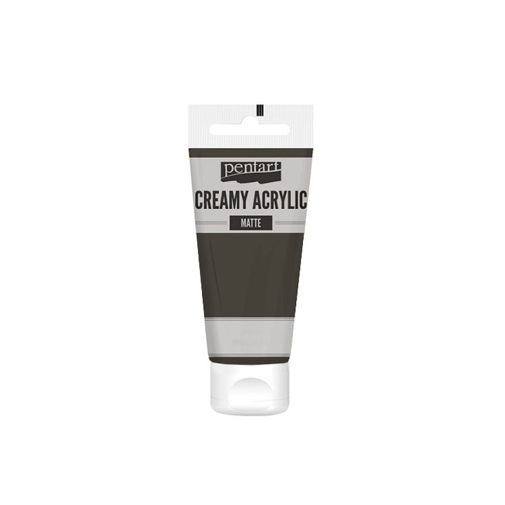 Kremasta mat akrilna boja Pentart 60 ml - izaberite nijansu — slika 15