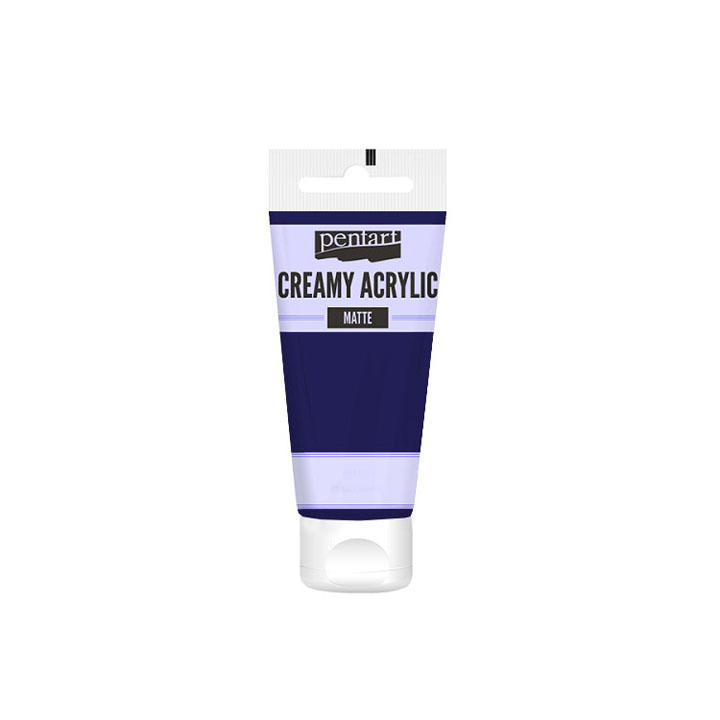 Kremasta mat akrilna boja Pentart 60 ml - izaberite nijansu — slika 12