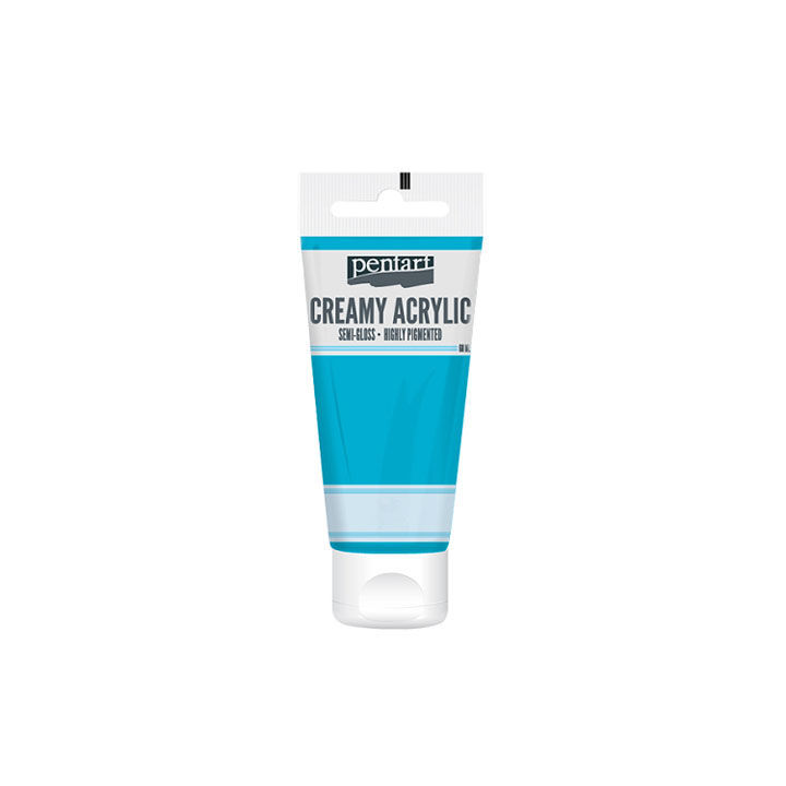 Kremasta polusijajna akrilna boja Pentart 60 ml - izaberite nijansu — slika 8