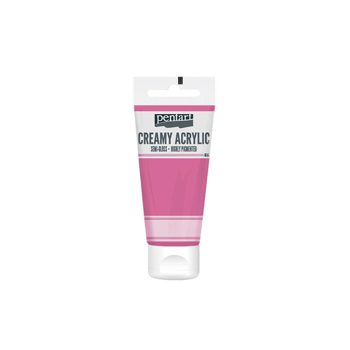 Kremasta polusijajna akrilna boja Pentart 60 ml - izaberite nijansu — slika 28