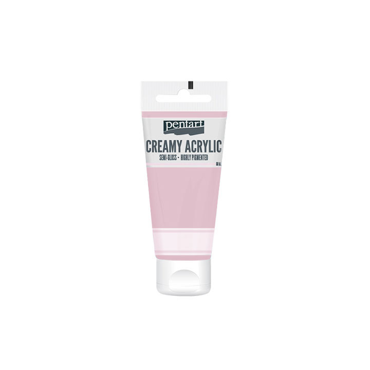 Kremasta polusijajna akrilna boja Pentart 60 ml - izaberite nijansu — slika 26