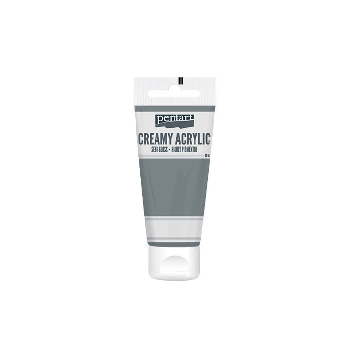 Kremasta polusijajna akrilna boja Pentart 60 ml - izaberite nijansu — slika 19