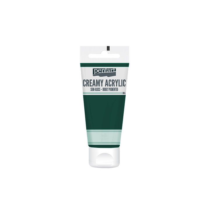 Kremasta polusijajna akrilna boja Pentart 60 ml - izaberite nijansu — slika 7