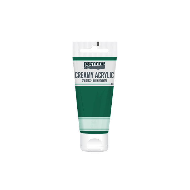Kremasta polusijajna akrilna boja Pentart 60 ml - izaberite nijansu — slika 6